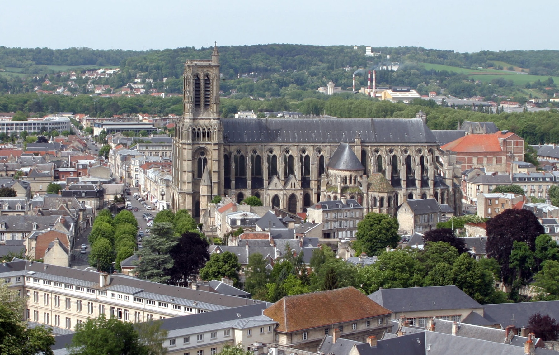 Visite de la cathédrale de Soissons - SHS image