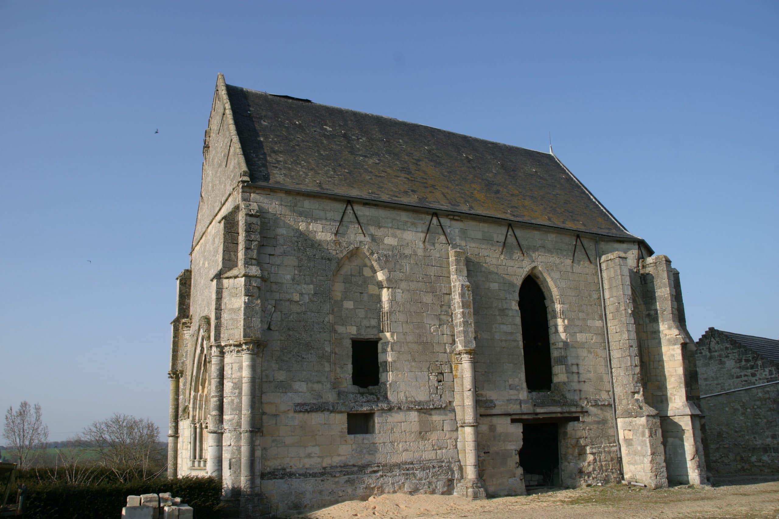 Chapelle des Templiers du Mont de Soissons